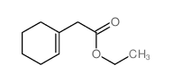 1-Cyclohexene-1-acetic acid, ethyl ester Structure