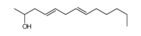 trideca-4,7-dien-2-ol Structure