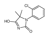 1-(2-chlorophenyl)-5,5-dimethylimidazolidine-2,4-dione结构式