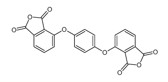 3,3'-(p-phenylenedioxy)diphthalic anhydride Structure