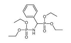 N,1-bis(diethoxyphosphoryl)-1-phenylmethanamine Structure