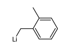 o-xylyllithium Structure