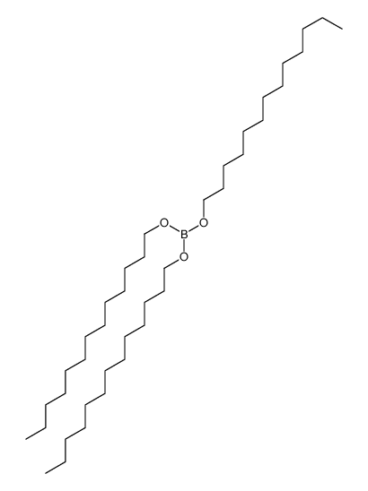 tris(tridecyl) borate结构式