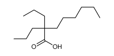 2,2-dipropyloctanoic acid结构式