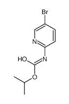 propan-2-yl N-(5-bromopyridin-2-yl)carbamate结构式