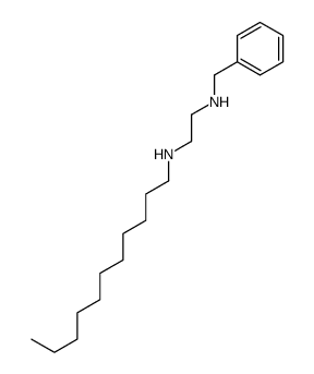 N'-benzyl-N-undecylethane-1,2-diamine结构式