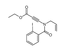 ethyl 3-[(2-iodobenzoyl)-prop-2-enylamino]prop-2-ynoate Structure