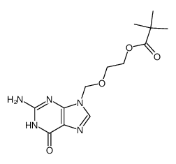 acyclovir pivarate Structure