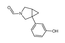 1-(3-hydroxyphenyl)-3-azabicyclo[3.1.0]hexane-3-carboxaldehyde结构式