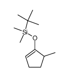 1-tert-butyldimethylsilyloxy-5-methyl-1-cyclopentene Structure