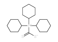 tricyclohexylphosphaniumylmethanedithioate结构式