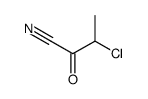 α-Chlorpropionylcyanid结构式