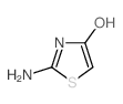 4-Thiazolol, 2-amino- Structure