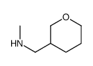 METHYL-(TETRAHYDRO-PYRAN-3-YLMETHYL)-AMINE structure