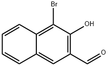 4-溴-3-羟基-2-萘醛结构式