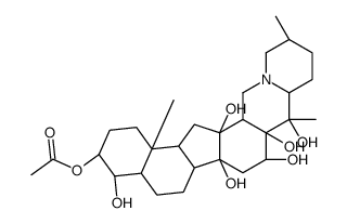 藜芦碱结构式