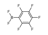 (pentafluoro phenyl) difluoro borane Structure