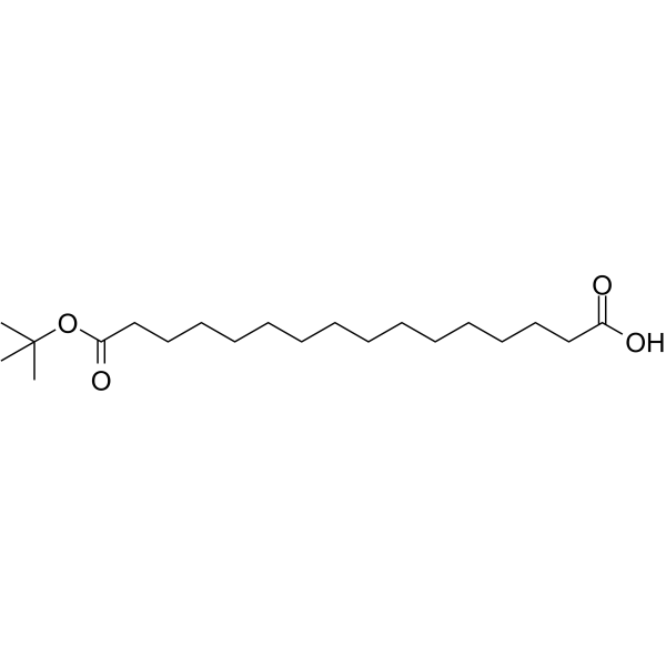 Boc-C14-COOH Structure