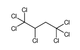 1,1,1,2,4,4,4-heptachlorobutane Structure