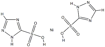 bis(1H-1,2,4-triazole-3-sulphonato-N2,O3)nickel结构式