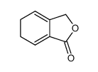 5,6-dihydro-3H-isobenzofuran-1-one结构式