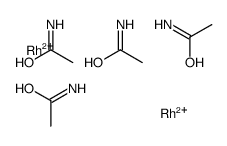 acetamide,rhodium(2+) Structure