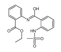 ethyl 2-[[2-[(methylsulphonyl)amino]benzoyl]amino]benzoate picture