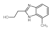 2-(4-甲基-1H-苯并咪唑-2-基)乙醇图片