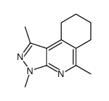 1,3,5-trimethyl-6,7,8,9-tetrahydropyrazolo[3,4-c]isoquinoline结构式