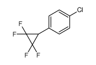 1-chloro-4-(2,2,3,3-tetrafluorocyclopropyl)benzene Structure