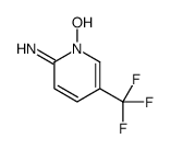 1-hydroxy-5-(trifluoromethyl)pyridin-2-imine结构式