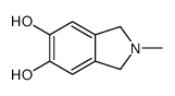 2-methyl-1,3-dihydroisoindole-5,6-diol Structure