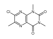 7-chloro-1,3,6-trimethylpteridine-2,4(1H,3H)-dione Structure