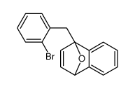 1,4-Epoxynaphthalene, 1-[(2-bromophenyl)methyl]-1,4-dihydro Structure