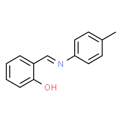 2-(P-TOLYLIMINO-METHYL)-PHENOL Structure