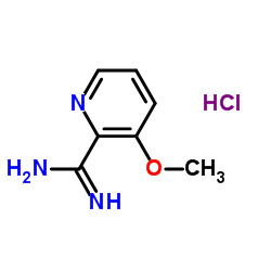 3-甲氧基吡啶甲酰胺盐酸盐结构式