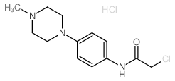 2-氯-N-[4-(4-甲基-哌嗪-1-基)-苄基]-乙酰胺盐酸盐图片