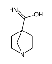 1-Azabicyclo[2.2.1]heptane-4-carboxamide(9CI)结构式