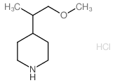 4-(2-methoxy-1-methylethyl)piperidine(SALTDATA: HCl) picture