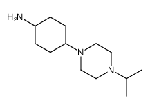 4-[4-(1-甲基乙基)-1-哌嗪]-环己胺结构式