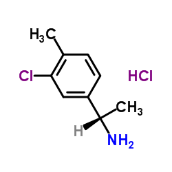 (S)-1-(3-氯-4-甲基苯基)乙胺盐酸盐图片