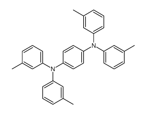 1-N,1-N,4-N,4-N-tetrakis(3-methylphenyl)benzene-1,4-diamine Structure