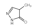 3H-Pyrazol-3-one,2,4-dihydro-4-methyl- Structure