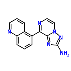 8-(5-Quinolinyl)[1,2,4]triazolo[1,5-a]pyrazin-2-amine结构式