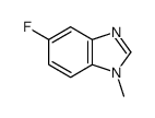 5-fluoro-1-methylbenzimidazole Structure