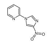 2-(4-nitroimidazol-1-yl)pyridine Structure