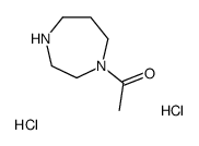 1-(1,4-diazepan-1-yl)ethanone,dihydrochloride结构式