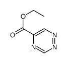 1,2,4-Triazine-5-carboxylicacid,ethylester(9CI)结构式