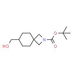 7-(羟甲基)-2-氮杂螺环[3.5]壬烷-2-羧酸叔丁酯结构式