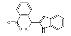 (1H-indol-2-yl)(2-nitrophenyl)methanol结构式